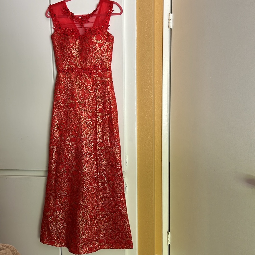 Wedding dress- Red